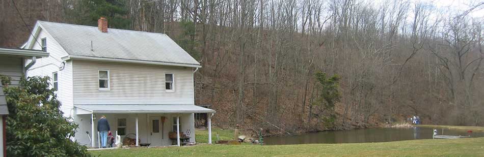 Fall at Clovers Cottage Heggins Township PA Vacation Home